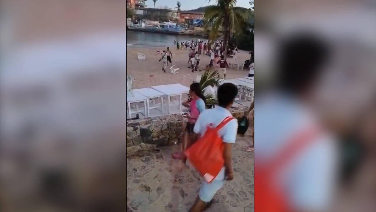 Riña en Caleta