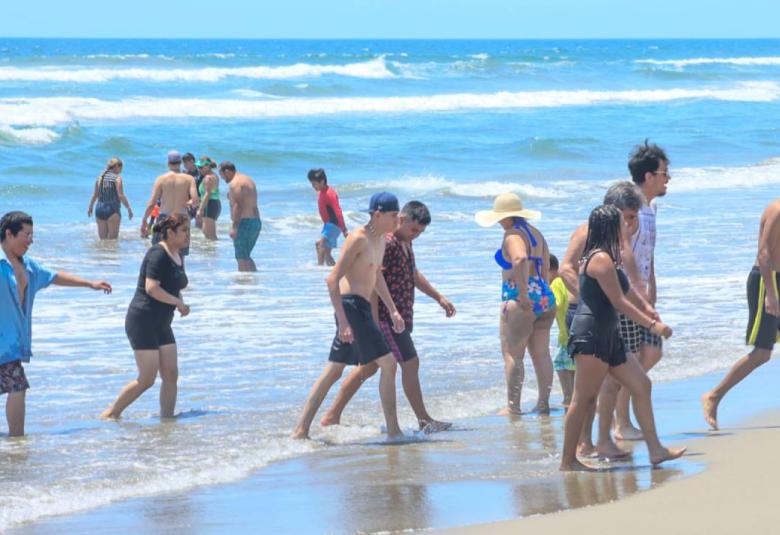 Turistas en Acapulco
