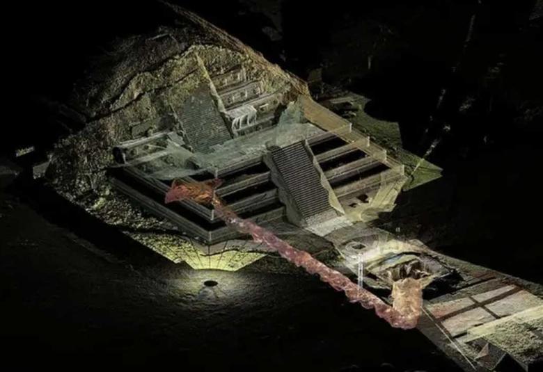 Túnel Teotihuacan