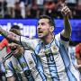 Messi celebra un gol